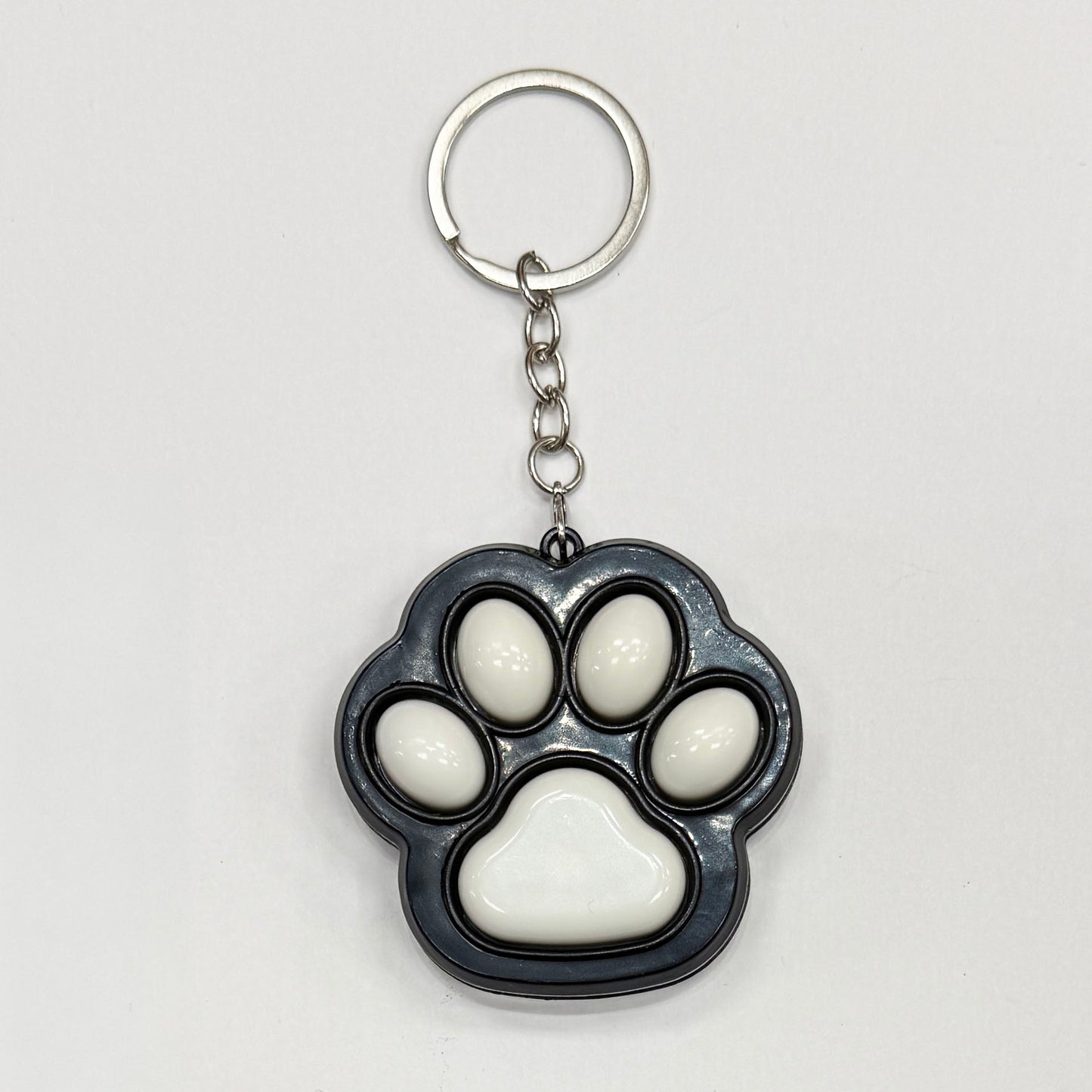 Paw Clicker Fidget Toy Keychain Bag Hanger