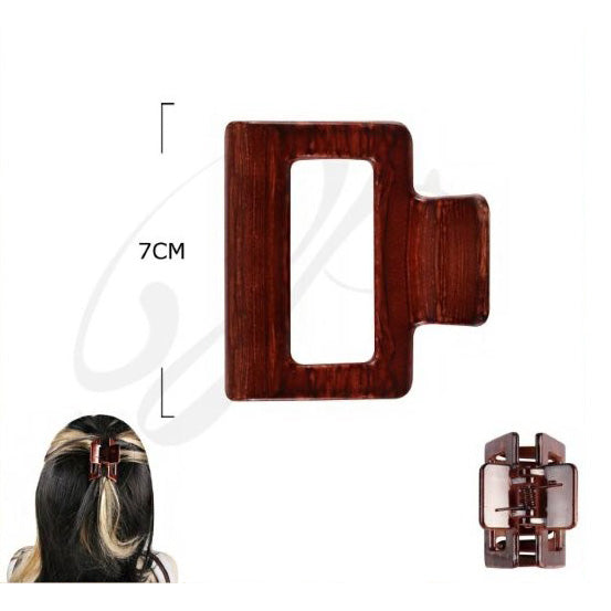 Dozen Rectangular Hair Claw Clips