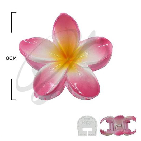 Dozen Hawaii Flower Hair Clips
