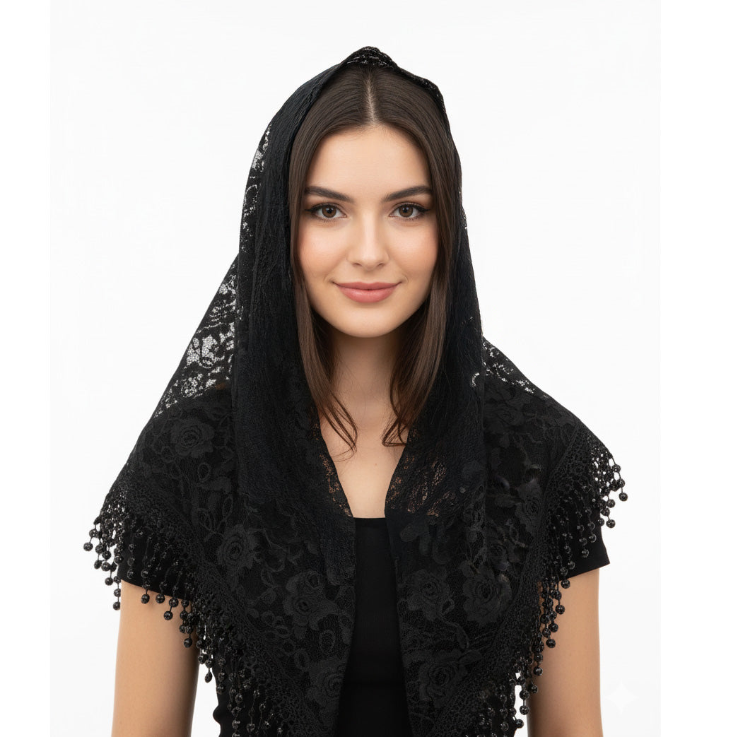 Catholic Church Head Veil Scarf