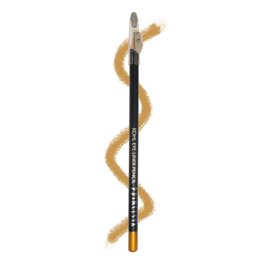 GOLD Kohl Eyeliner Pencil with Sharpener