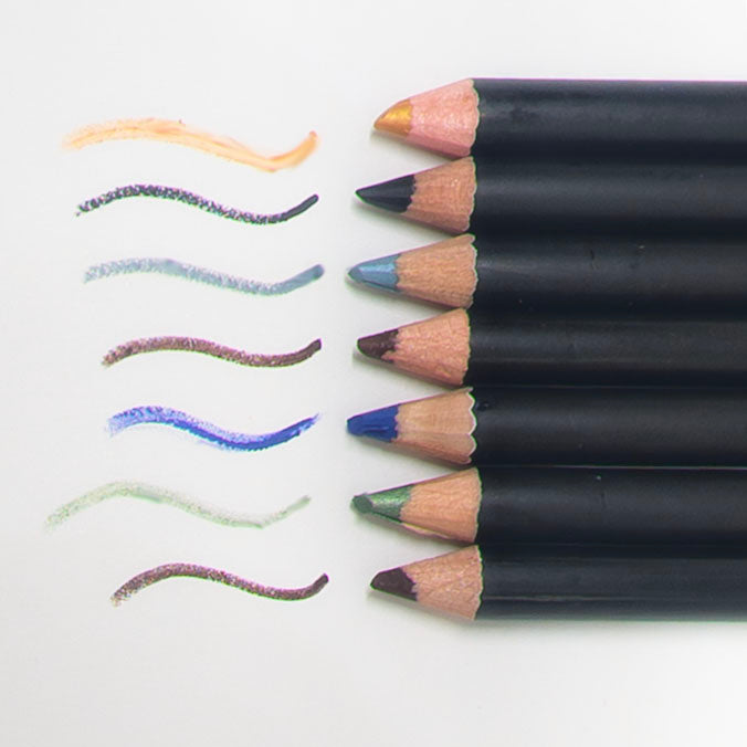 GOLD Kohl Eyeliner Pencil with Sharpener