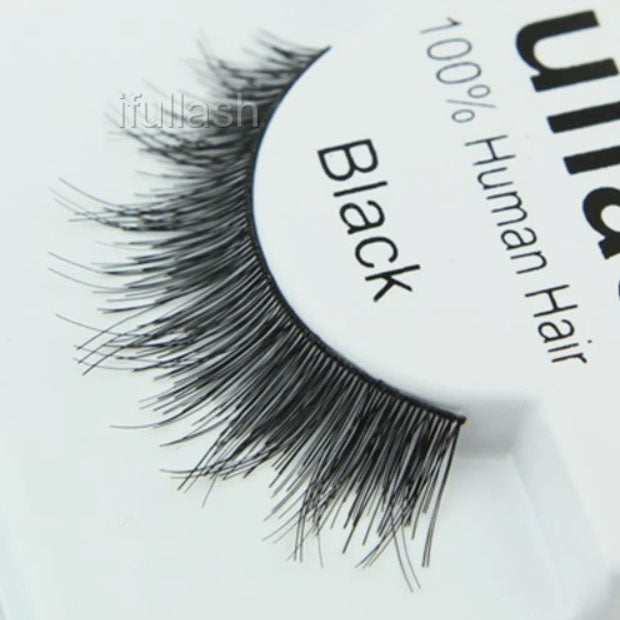 6 or 12 pairs #605 ifullash 100% Human Hair Eyelashes