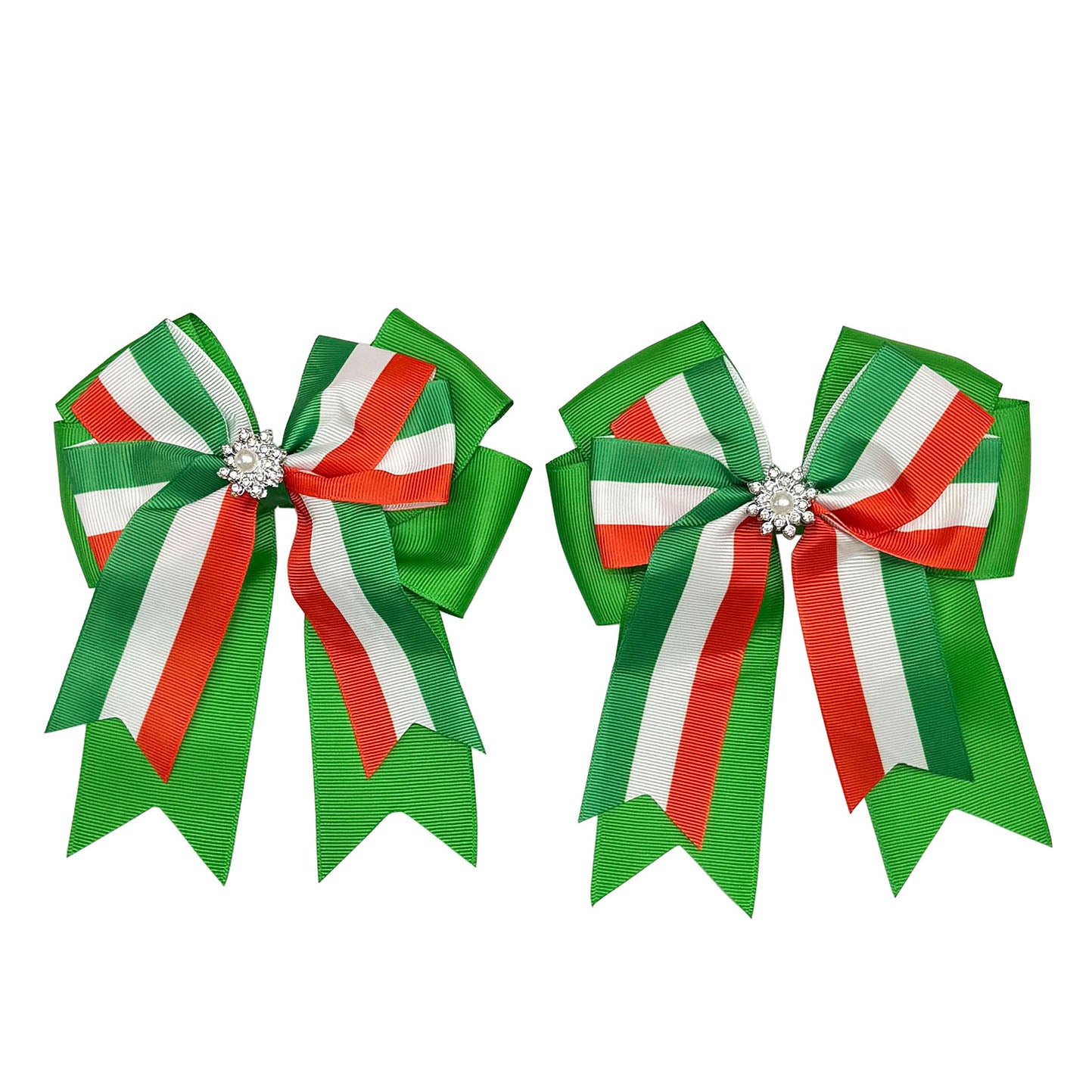 Mexico Hair Bows with Alligator Clip