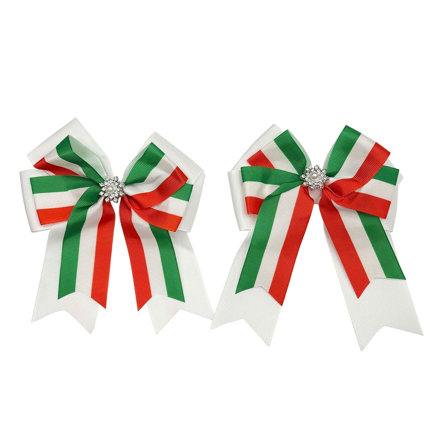 Mexico Hair Bows with Alligator Clip