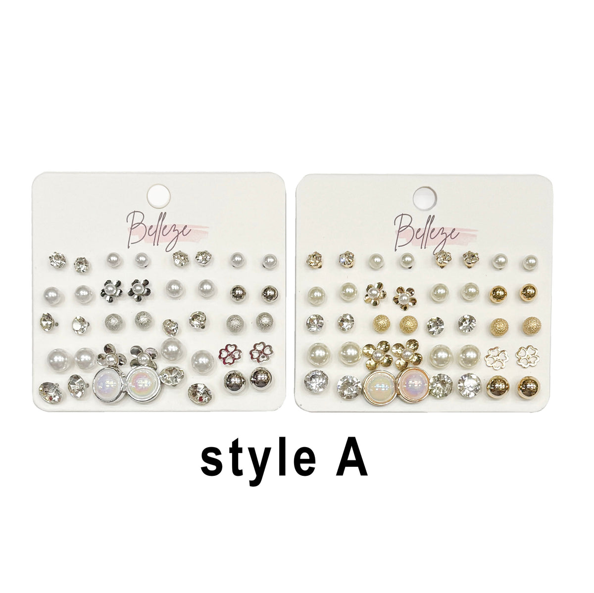 Multi-Pair Stud Earrings