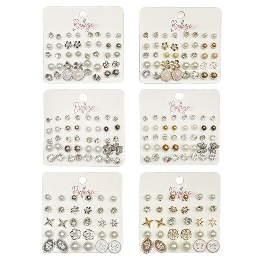 Multi-Pair Stud Earrings