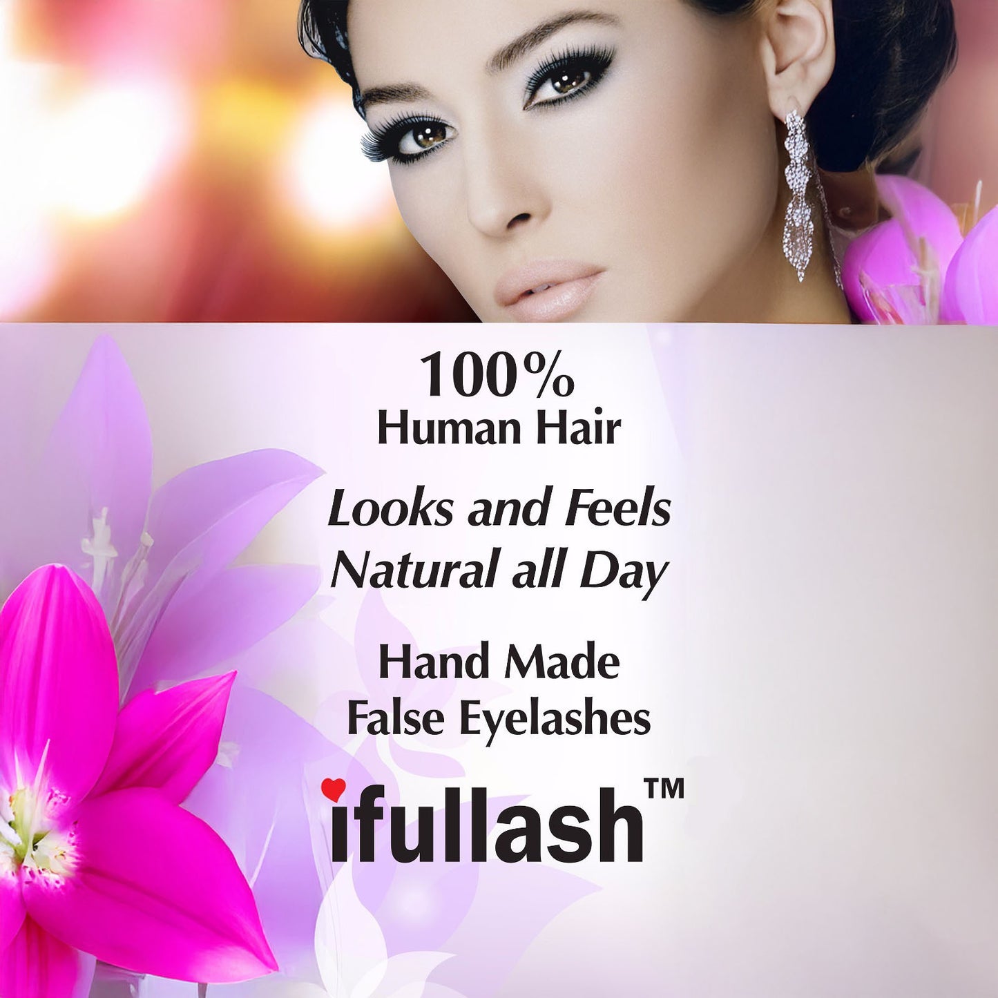 ifullash 100% Human Hair Eyelashe Clusters