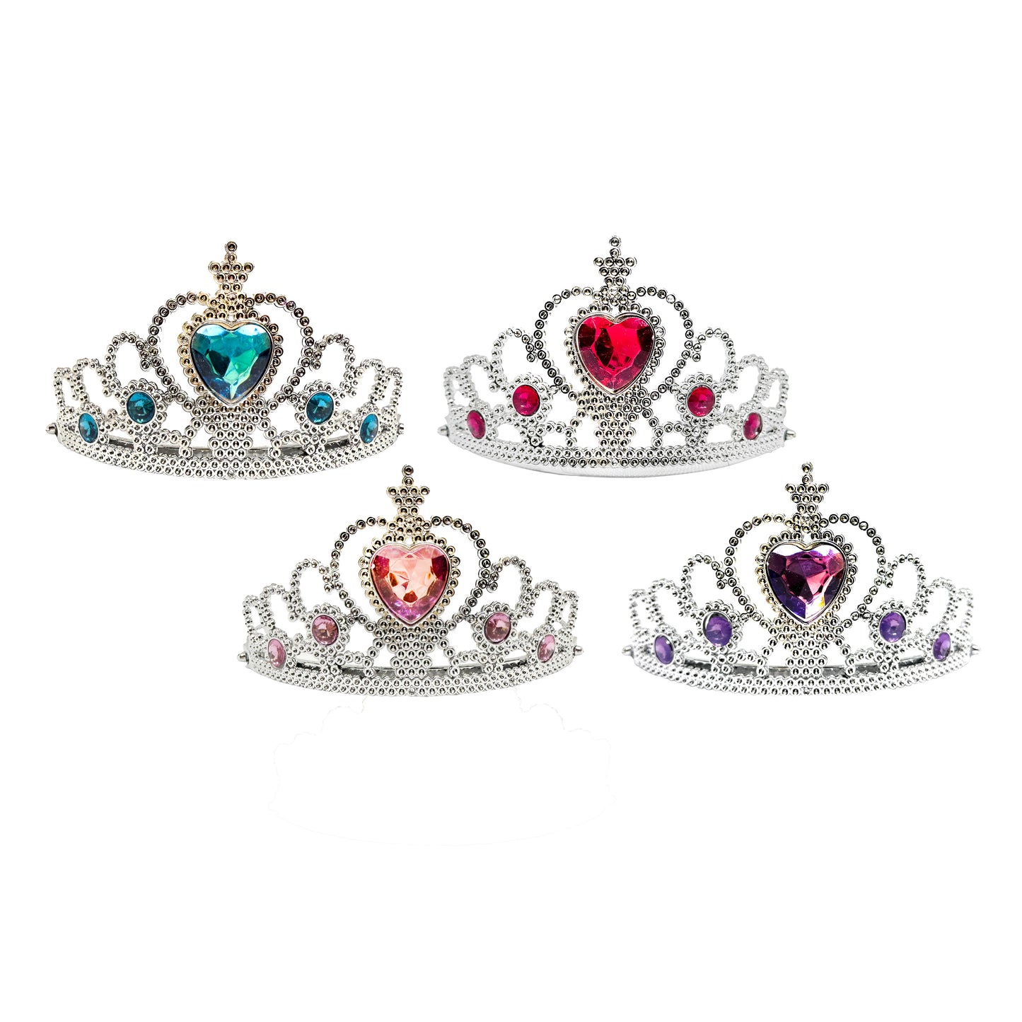 Princess Tiara Crown Toy Headband in Plastic
