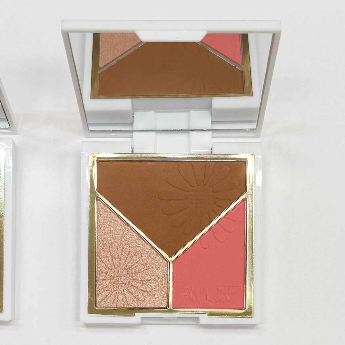 Blush Bronzer Highlighter Triad Palette