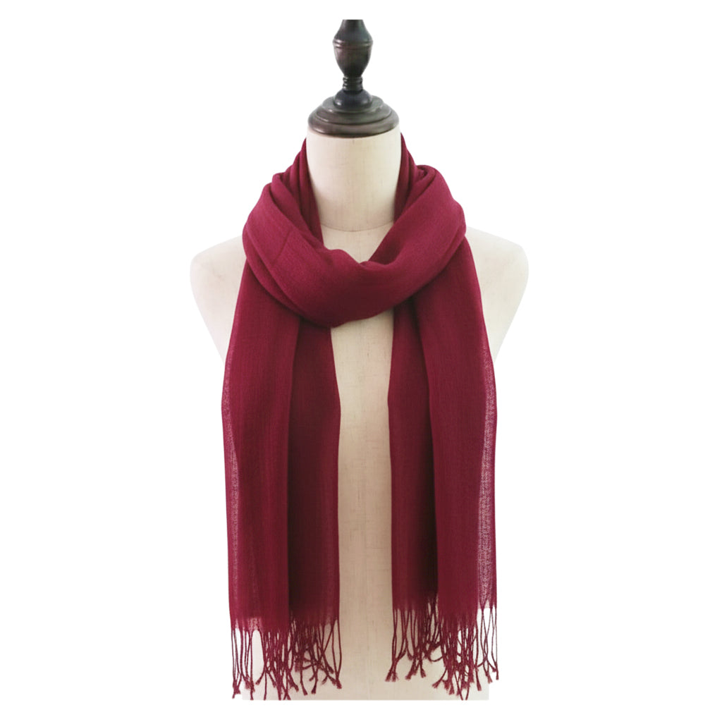 Sheer Viscose Shawl Scarf