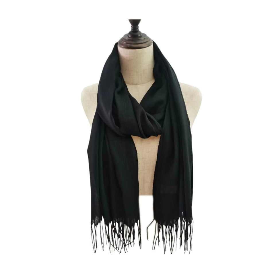 Sheer Viscose Shawl Scarf
