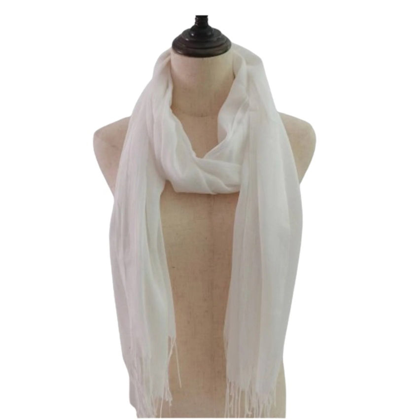 Sheer Viscose Shawl Scarf