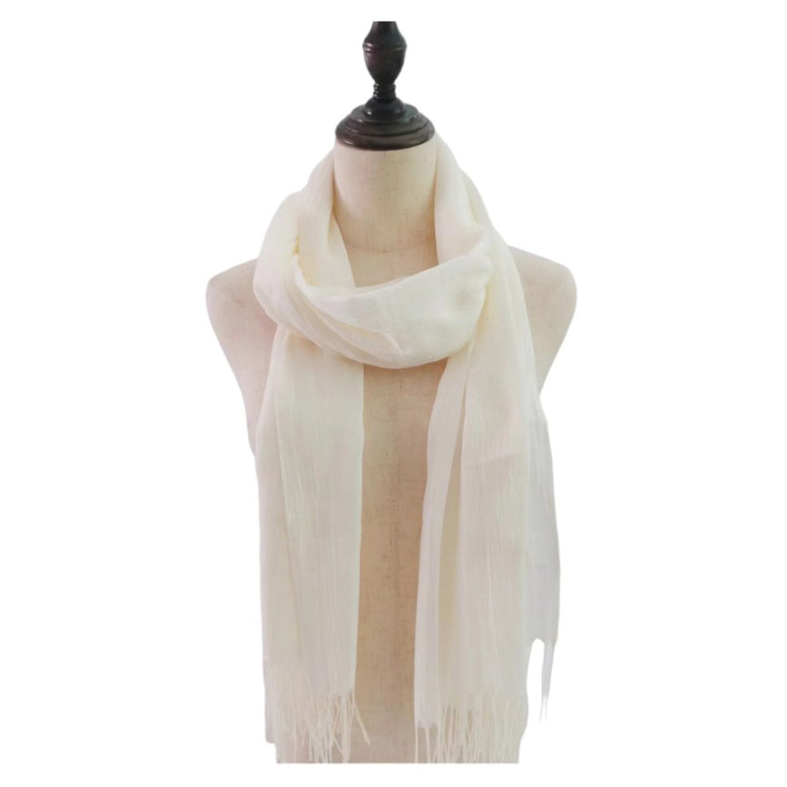 Sheer Viscose Shawl Scarf