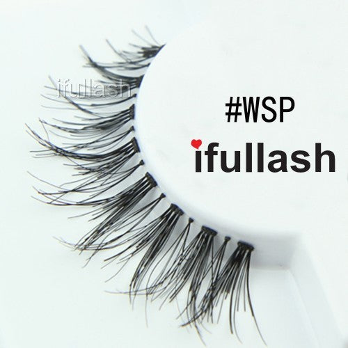 #WSP ifullash 100% Human Hair Eyelashes - 6 or 12 Pairs