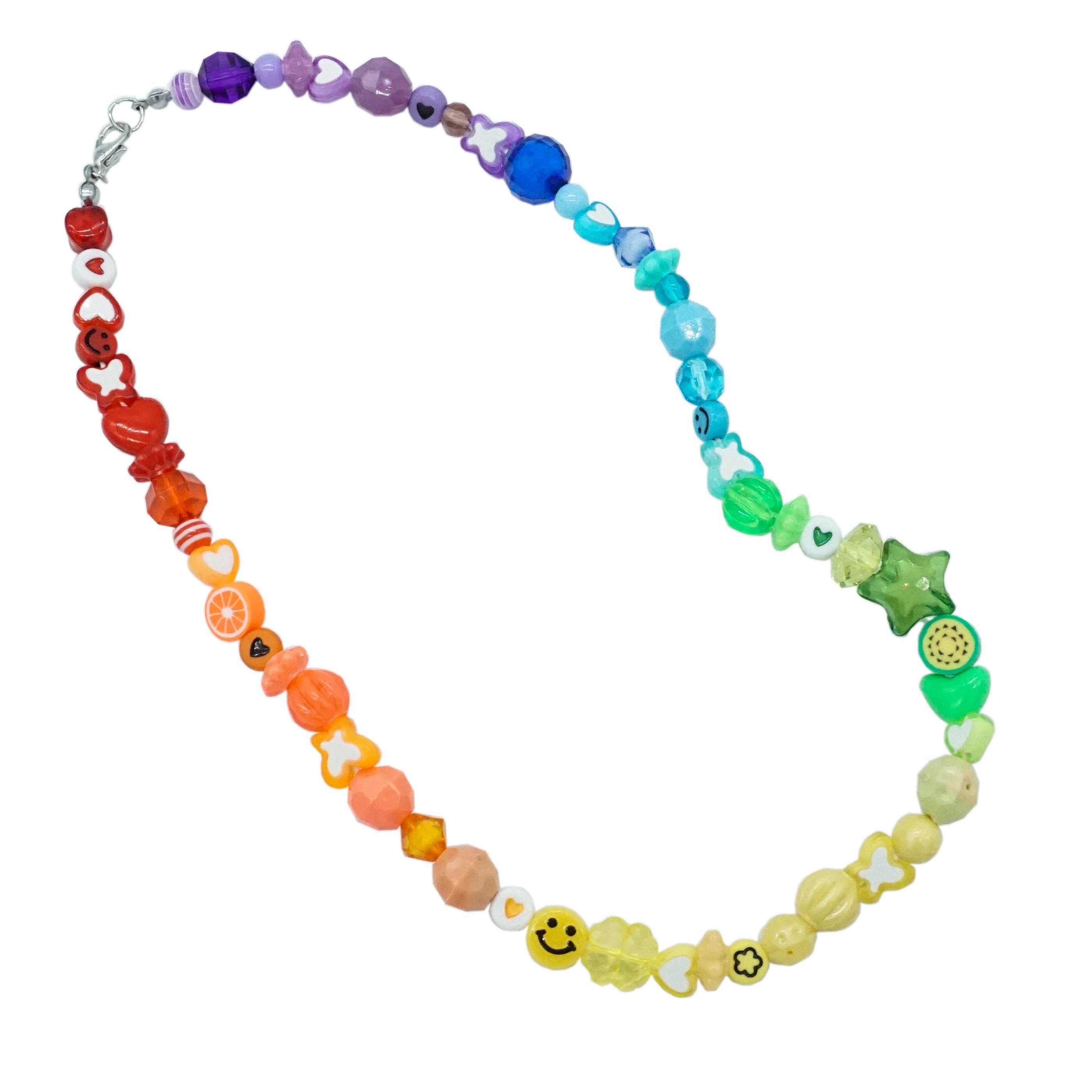 Good Vibes Rainbow Pearl Necklace – Buddha Blossom Jewels