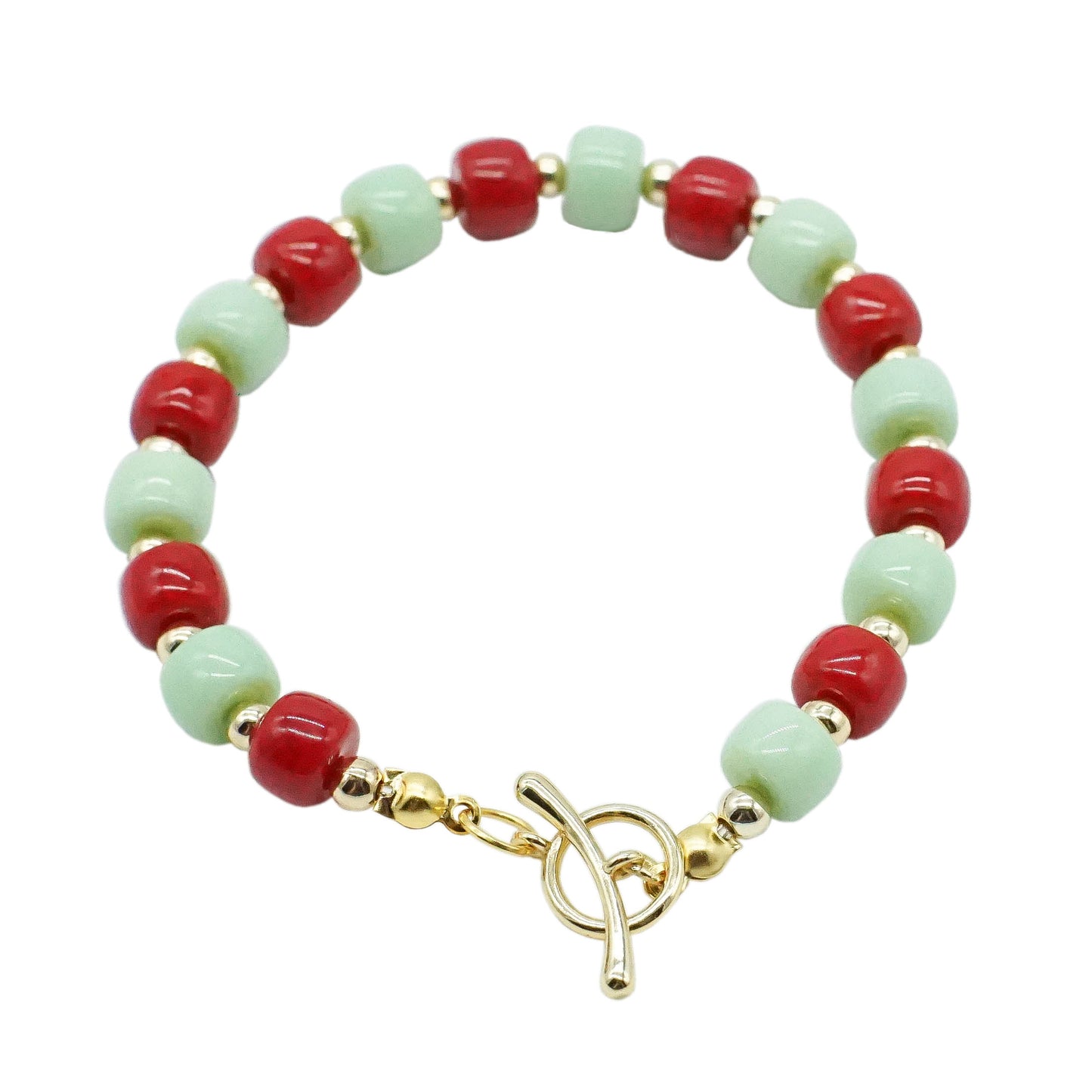 Holiday Bracelet - POINSETTIA