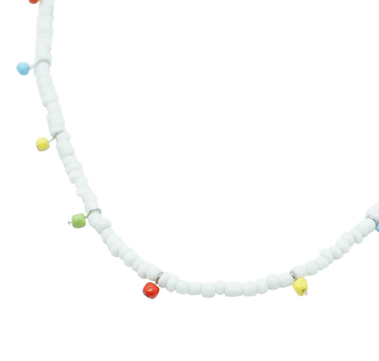 Holiday Beaded Necklace - STRINGLIGHTS